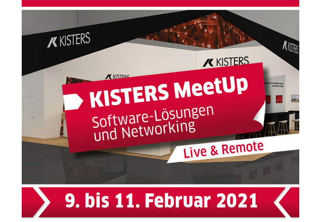 Pressebild: KISTERS MeetUp, der digitale Informations- und Networking-Treff für Energieversorgungsunternehmen, Stadtwerke, Berater, Presse und alle branchennahen Interessierten (Quelle: KISTERS AG)