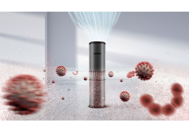 PB: Keimkiller to go: Osram sagt Viren und Bakterien mit portablen UV-C-Luftreinigern den Kampf an
