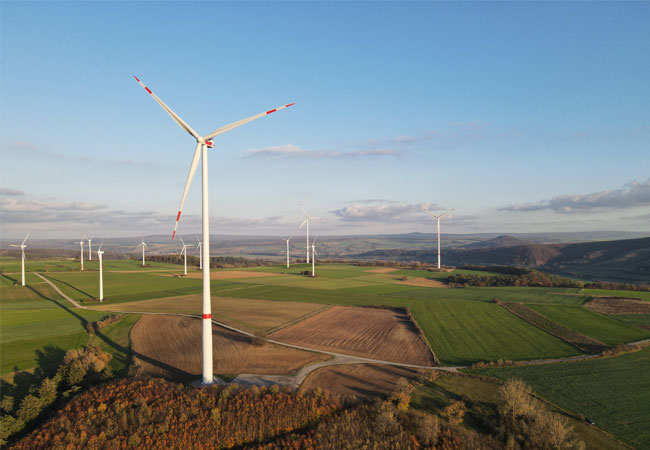 PB: Windpark am Eselsberg (Foto: NATURSTROM AG)