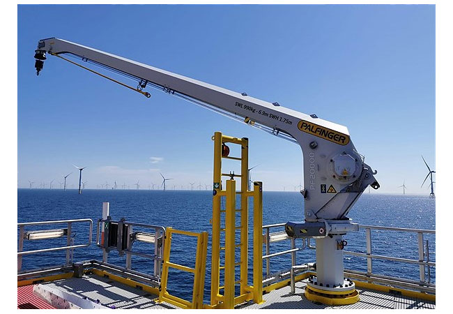 PB: 114 PALFINGER cranes to be delivered to Seagreen offshore wind farm