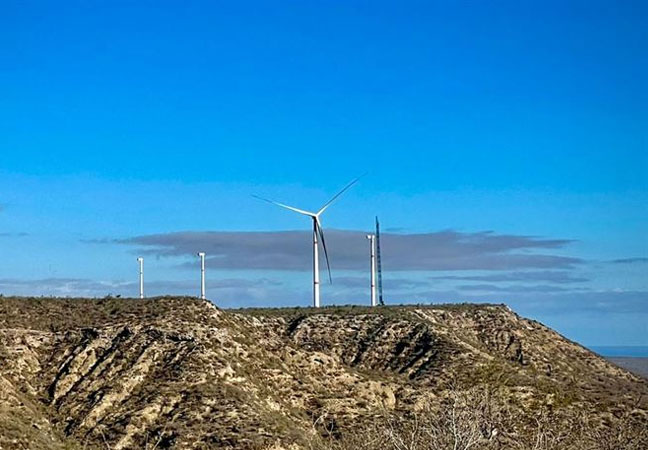 PB: Wärtsilä GEMS energy management system and GridSolv Max energy storage solution will deliver 10MW of power to the Coromuel Wind Farm in La Paz, Mexico © Eurus Energy Group