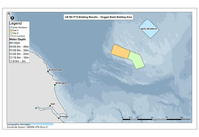 PB: RWE in britischer Ausschreibung um die Vergabe von Gebieten zur Entwicklung neuer Offshore-Windprojekte erfolgreich