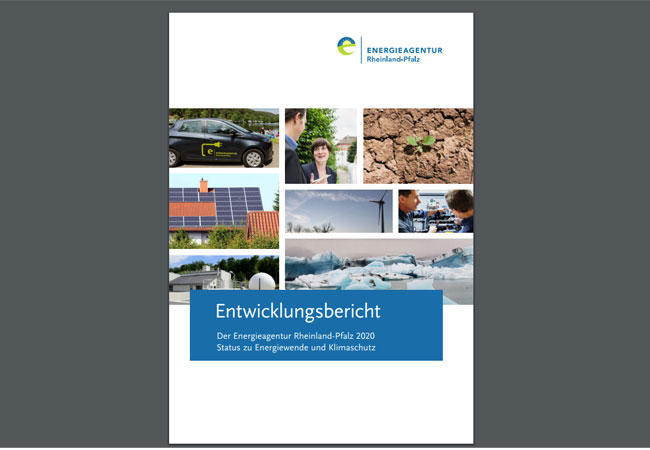 PB: Entwicklungs bericht Der Energieagentur Rheinland-Pfalz 2020 Status zu Energiewende und Klimaschutz