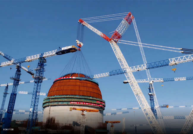 Videobild: Der weltweit erste Hualong One-Reaktor hat kommerziellen Betrieb aufgenommen