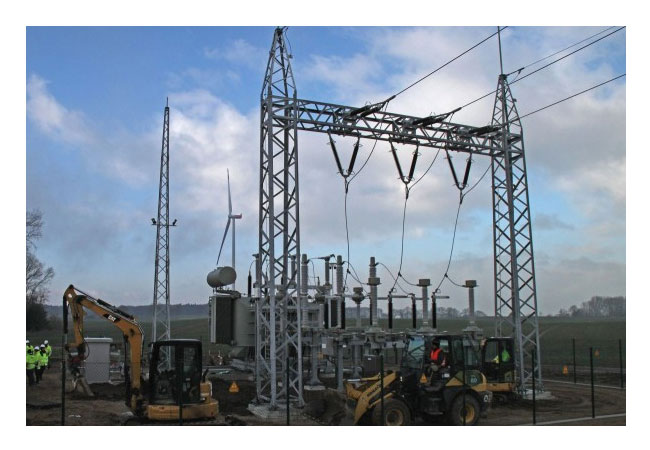 PB: Neues Umspannwerk bringt Energiewende in Mecklenburg-Vorpommern voran. / © E.DIS AG