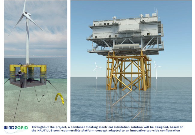 PB: The future of offshore wind power lies in the design of new floating offshore substations
