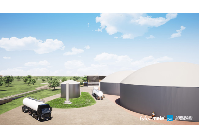 PB: Dafür wird auf dem Energiecampus Leeuwarden eine Anlage gebaut, die den fossilfreien Kraftstoff für den schweren Straßentransport aus biobasierten Rohstoffen herstellen wird.