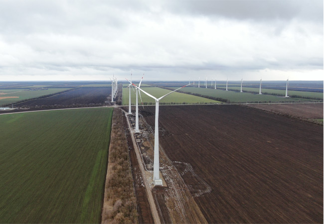 PB: Insgesamt wird Rosatom bis 2024 Windkraftanlagen mit einer Gesamtleistung von ca. 1,2 GW in Betrieb nehmen. / © Rosatom