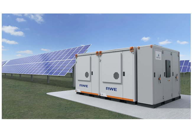 PB: Energiespeicher im Hickory Park Solar Projekt von RWE Renewables (Animation). © Wärtsilä Energy