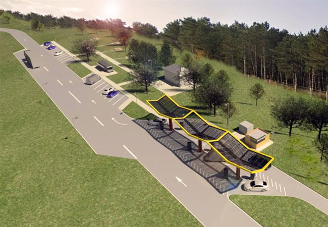 PB: Fastneds Schnellladestationen würden Rastplätze deutlich aufwerten / © Fastned