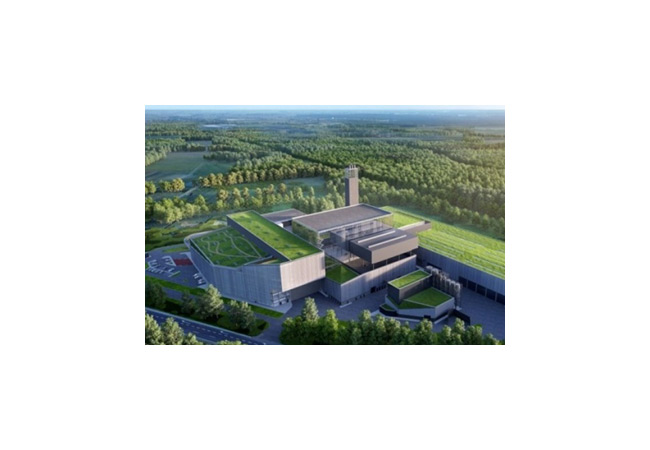 Visualisierung der neuen Müllverbrennungsanlage in Warschau, Polen CopyrightDoosan Lentjes GmbH