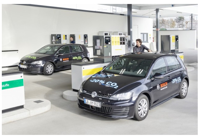 Bosch, Shell, Volkswagen entwickeln erneuerbaren Ottokraftstoff mit 20 Prozent weniger CO₂-Ausstoß