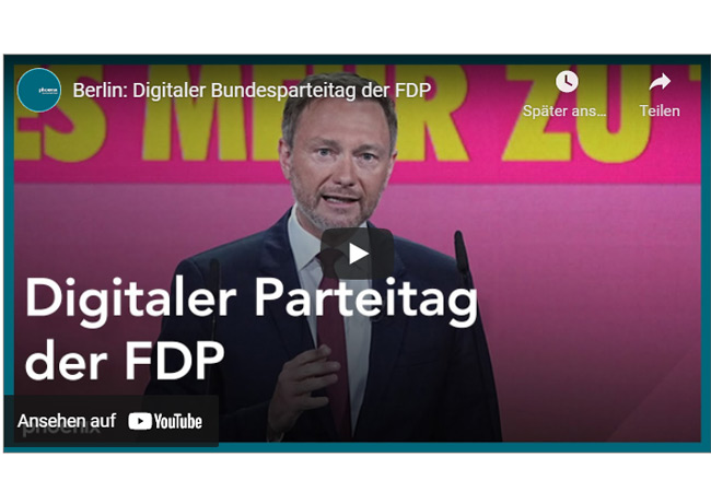 Videobild: FDP-Chef Lindner will Subventionen beim Klimaschutz abbauen