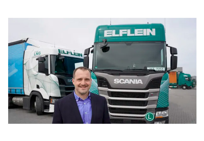 PB: Seit rund zehn Jahren setzt Elflein bereits auf Scania Lkw.