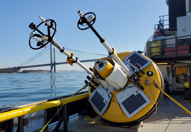 PB: Caption: Fugro is deploying two SEAWATCH Wind Lidar Buoys as part of their integrated metocean, geophysical and geotechnical programme for the Atlantic Shores Offshore Wind project off the coast of New Jersey