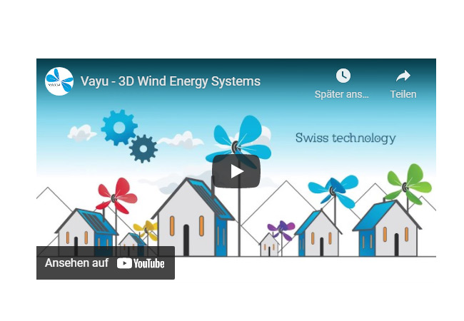 Videobild: Die neue Vayu 3 D Windturbine
