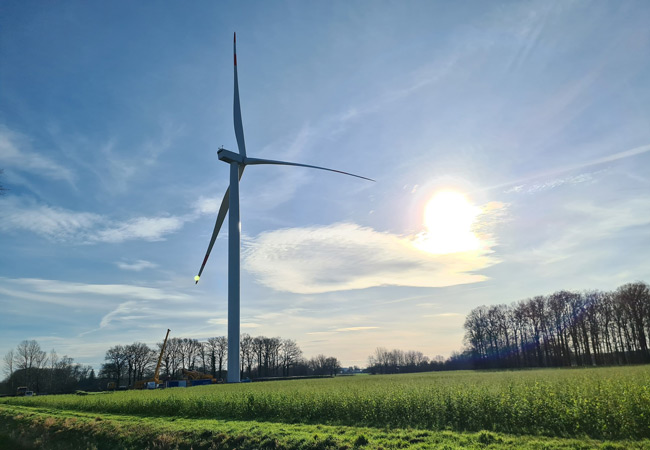 PB: Neue Partnerschaft: Die iTerra energy GmbH beauftragt die wpd windmanager GmbH & Co. KG mit der Betriebsführung des Windparks Häger/Sandruper See in der Nähe von Münster.