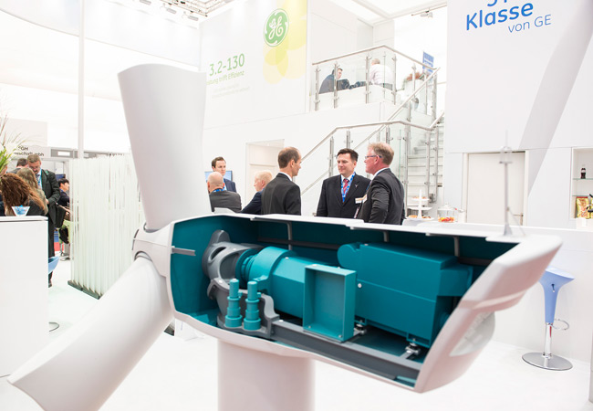 PB: Messestand auf der HUSUM Wind © Messe Husum und Congress