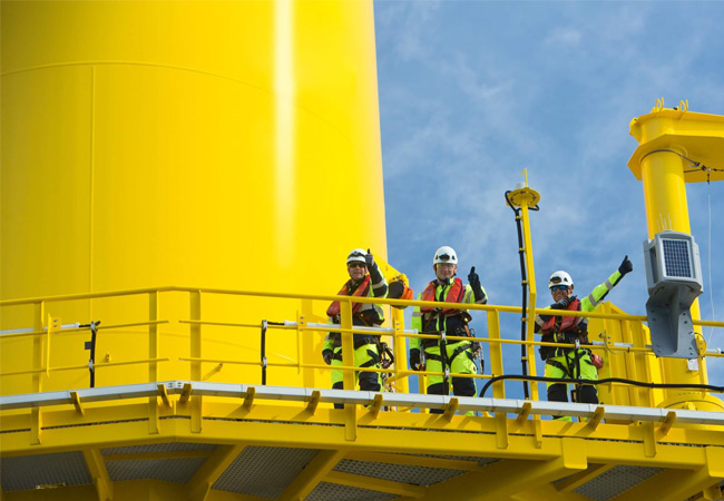 PB: Die Deutsche Windtechnik hat vier neue Verträge für Inspektion und Wartung der „Balance of Plants“ in vier niederländischen Offshore-Windparks unterzeichnet. / © Deutsche Windtechnik
