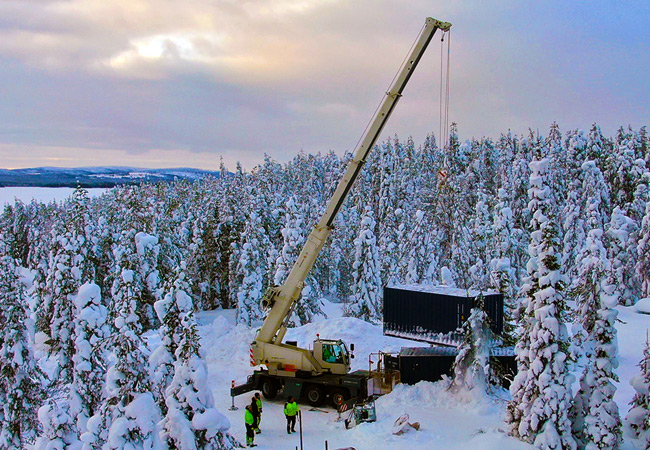 PB: NKT operated in a challenging environment in Northern Sweden when replacing the high-voltage power cable system for the Letsi hydropower plant.