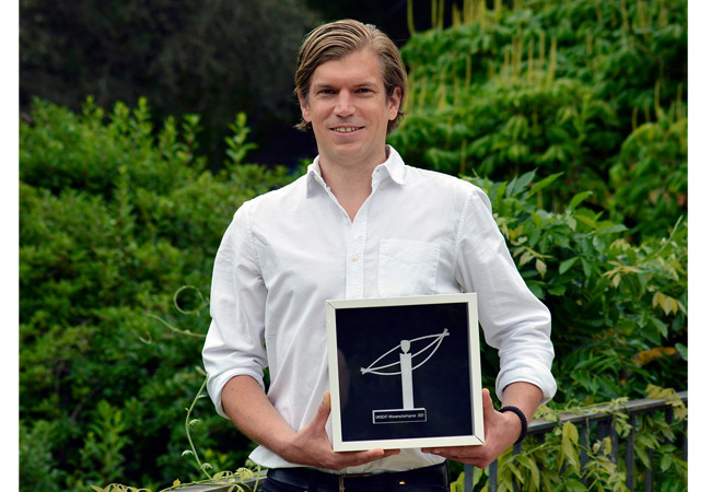 PB: UMSICHT-Wissenschaftspreis 2021 in der Kategorie Wissenschaft: Dr. Jörg Schube. / © Jörg Schube
