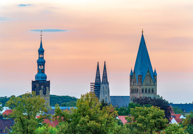 PB: Blick auf das historische Stadtzentrum von Soest (Foto: Gero Sliwa /Stadt Soest)