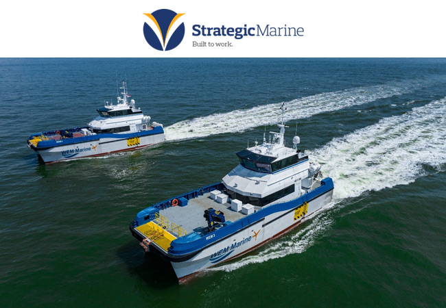 PB: Strategic Marine Delivers Pair of 27m Crew Transfer Vessels to WEM Marine Ltd
