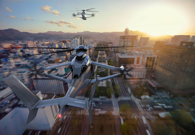 PB: Der nachhaltige produzierte Helikopter ist für eine Reisegeschwindigkeit von über 400 Kilometer pro Stunde ausgelegt. / © Airbus Helicopters GmbH