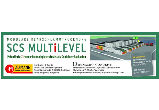 PB: Innovative Klärschlammtrocknung für maximale Flexibilität: SCS Multilevel U/ Copyright: i+M GmbH & Co.KG - Innovation und Management