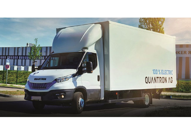 PB: Quantron AG bietet ein breites Portfolio an elektrifizierten Nutzfahrzeugen