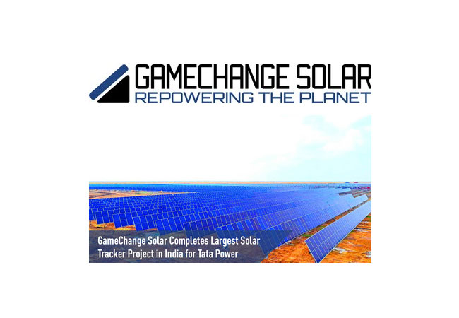 PB: GameChange Solar schließt größtes Solar-Tracker-Projekt in Indien für Tata Power ab