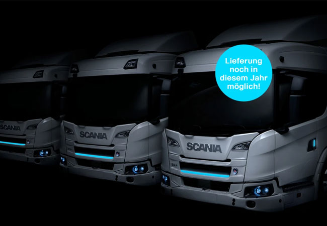 PB: Förderung sichern und noch in diesem Jahr einen Scania Elektro-Lkw fahren