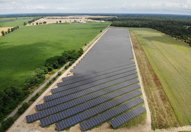 PB: Solarpark Luebars / Copyright: STEAG SensDJI