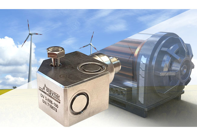 PB: Zustandsüberwachung mit robusten und preiswerten triaxialen Vibrationssensoren für besondere Ansprüche - nicht nur im Windkraftsektor! / © disynet GmbH
