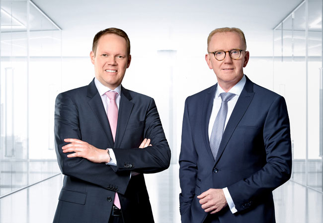 PB: Vorstand technotrans SE: Peter Hirsch (l.) und Michael Finger.