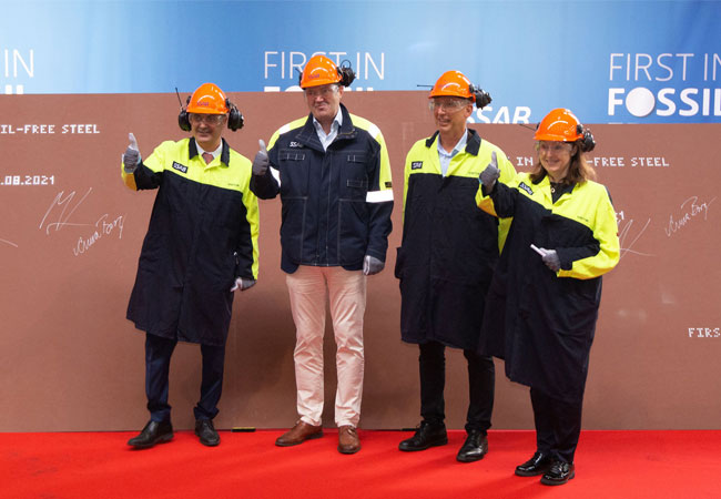 PB: HYBRIT-SSAB Oxelösund fossil free steel