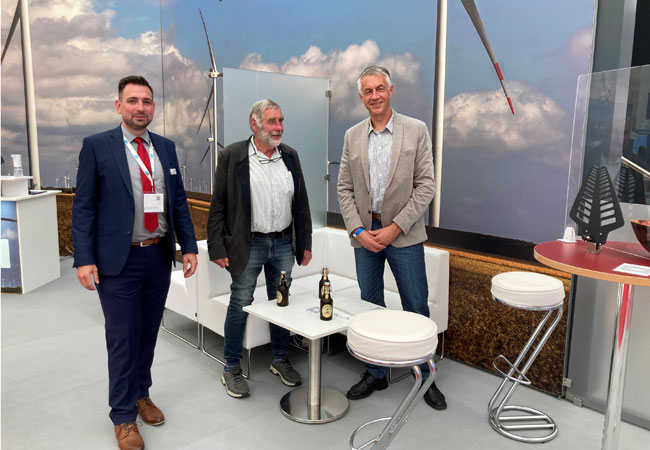BNK Parasol Vertragsabschluss auf der HusumWind 2021