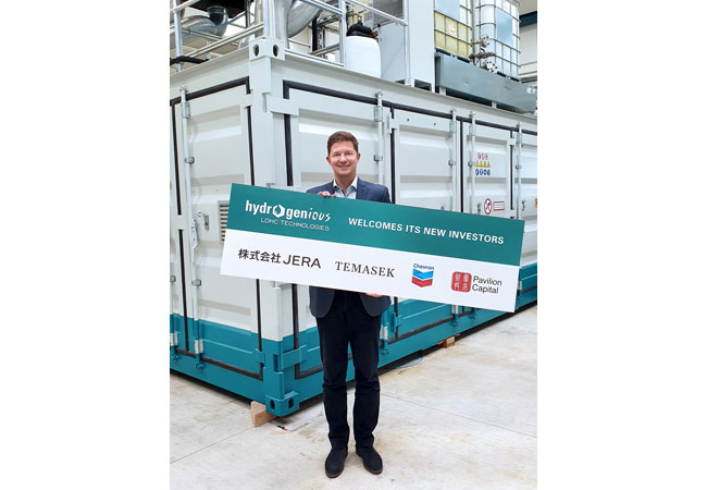 PB: Dr. Daniel Teichmann, CEO and Gründer von Hydrogenious LOHC Technologies ©Hydrogenious LOHC Technologies GmbH