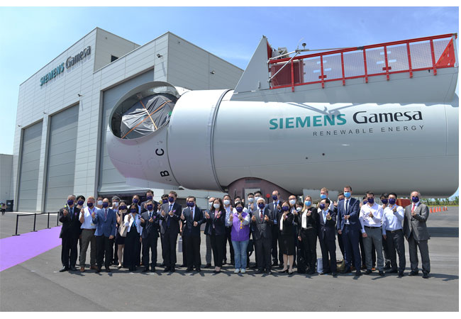 PB: Pioneering again in Taiwan: Siemens Gamesa inaugurates new offshore nacelle assembly facility