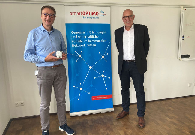 PB: Torsten Großmann (SmartOPTIMO) und Thorsten Faber (EMH metering) v.l.n.r._Bild_SmartOPTIMO
