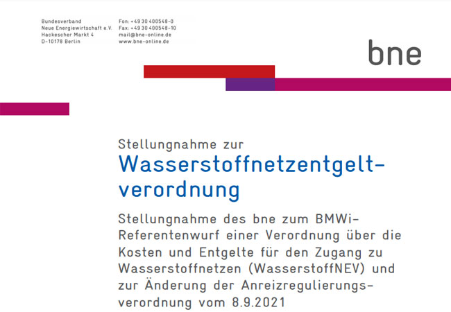 Die bne-Stellungnahme zum Referentenentwurf des BMWi zum Abruf