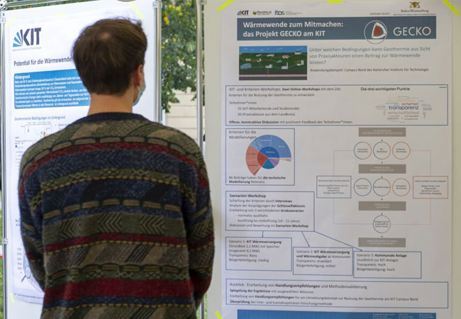 PB: Das Projekt GECKO erschließt am Beispiel der geplanten Tiefengeothermie-Anlage auf dem Campus Nord des KIT neue Wege der Stakeholder- und Bürgerbeteiligung bei der Entwicklung von Infrastrukturanlagen für die Energiewende