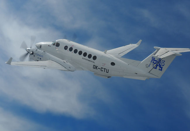 PB: Das Catalyst™-Turboprop-Triebwerk absolviert den Erstflug