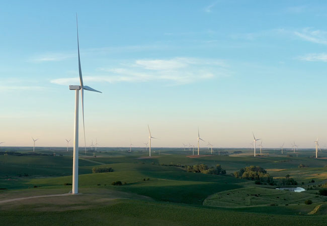 PB: GE 2.8-127 wind turbines at Plum Creek wind farm, Nebraska