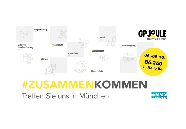 PB: GP JOULE auf der EES 2021
