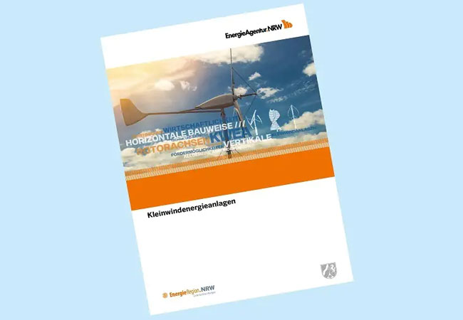 Neue Broschüre thematisiert Kleinwindenergieanlagen