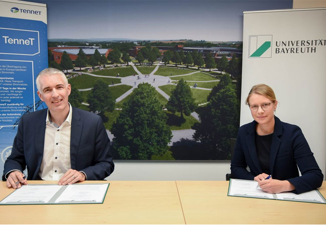 PB: TenneT und Universität Bayreuth unterzeichnen Absichtserklärung zur Formalisierung der laufenden und Intensivierung der künftigen Zusammenarbeit