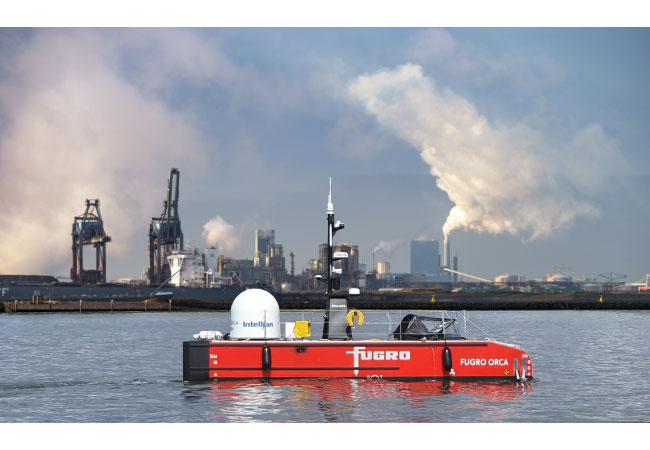 PB: Caption: Blue Essence USV Orca