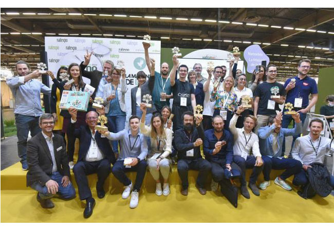 PB: Die Siegerehrung für die besten Produkte auf der NATEXPO 2021, genau wie unsere Politiker*innen alle ohne Maske