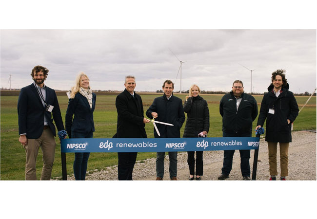 PB: EDP ​​Renewables und NIPSCO feiern die Fertigstellung des 302 MW Indiana Crossroads Windpark